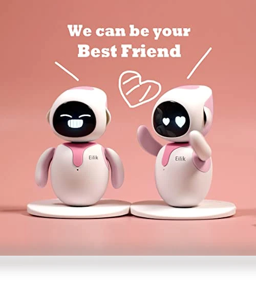 Touch Interactive Robot Pet with Emotions and Mini-Games — Interactive Animal Companions, Energize Lab