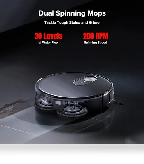 Ultra-Slim Robot Vacuum and Mop Combo with 3D Sensing Tech — Smart Cleaning Robots, Roborock