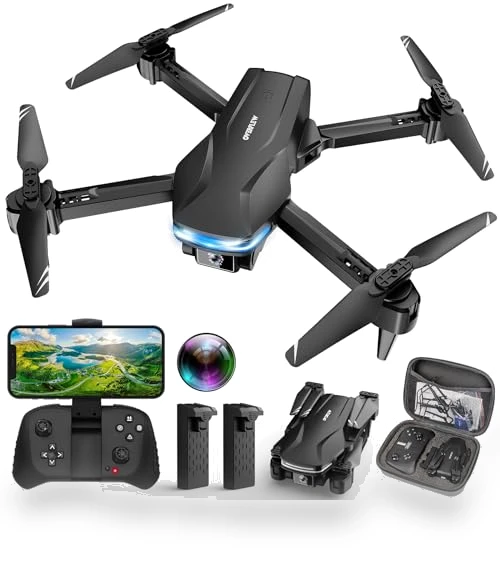 1080P HD FPV Foldable Drone with Camera for Beginners — Drones, Velcase