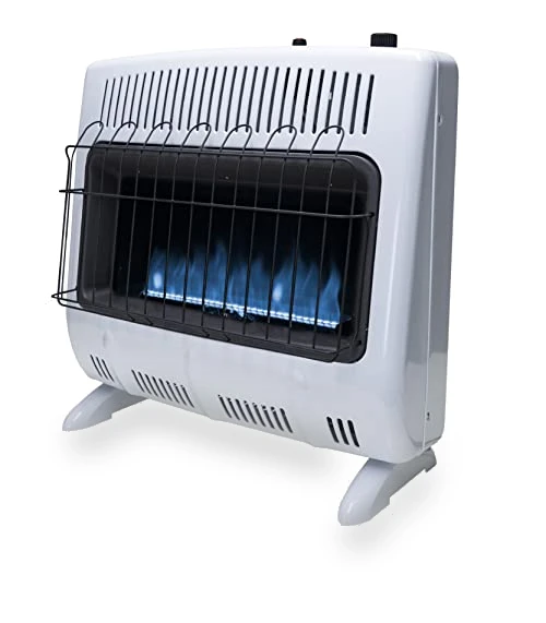 30,000 BTU Vent Free Blue Flame Natural Gas Heater - Wall Mount Space Heater — Portable Heating Solutions, Mr. Heater