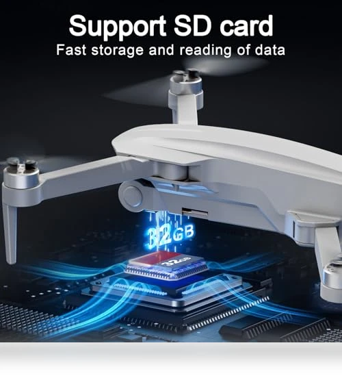 4K Drone with Camera for Beginners, 52-Min Flight Time, 10000 Feet Range — Drones, HHD