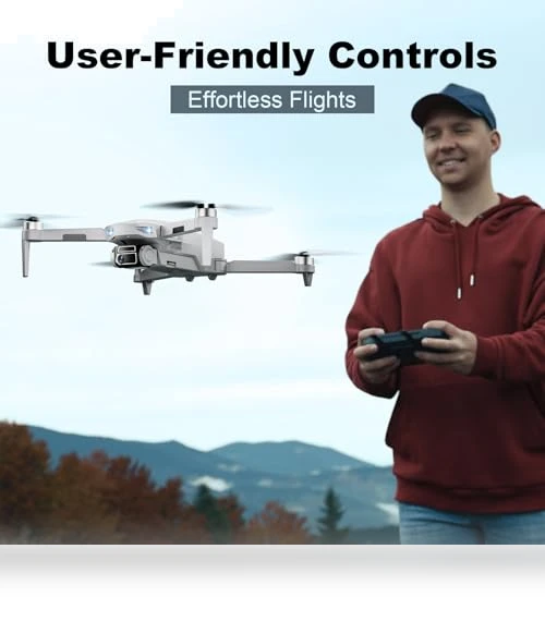 4K Drone with Camera for Beginners, 52-Min Flight Time, 10000 Feet Range — Drones, HHD