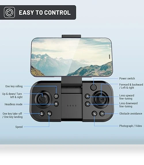 4K Drones with Camera for Kids and Adults — Drones, MSMV