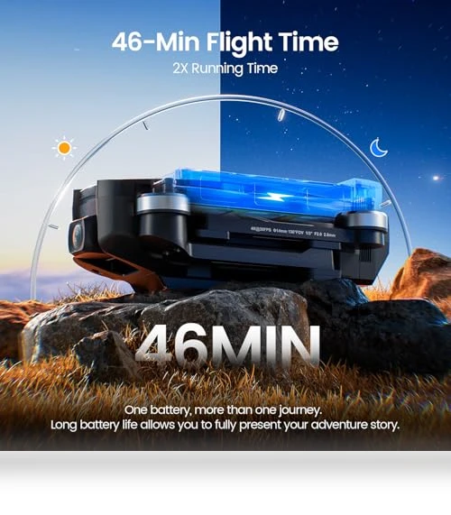 4K GPS Drone with Camera for Adults, 46 Min Flight Time — Drones, Holy Stone