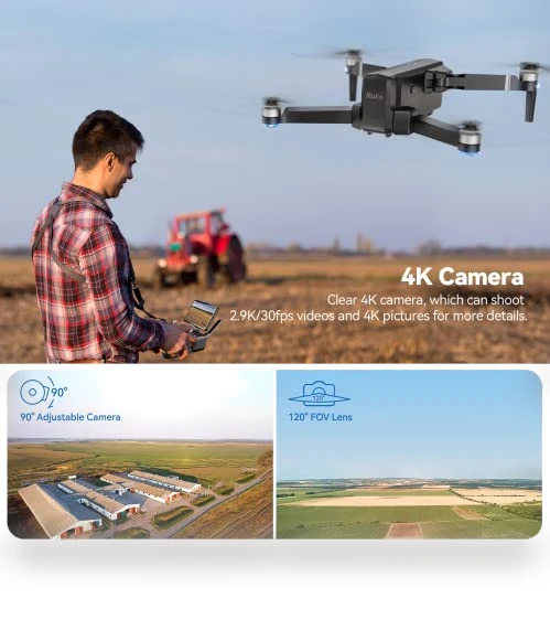4K UHD Camera Drone with GPS Auto Return Home — Drones, Ruko