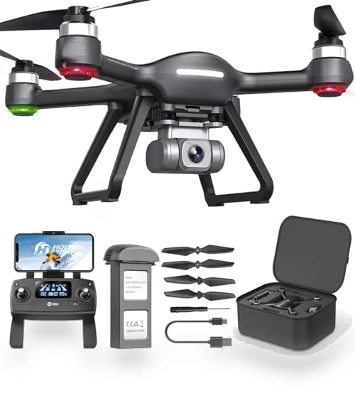 4K UHD Drone with EIS Anti Shake Camera, GPS Quadcopter — Drones, Holy Stone
