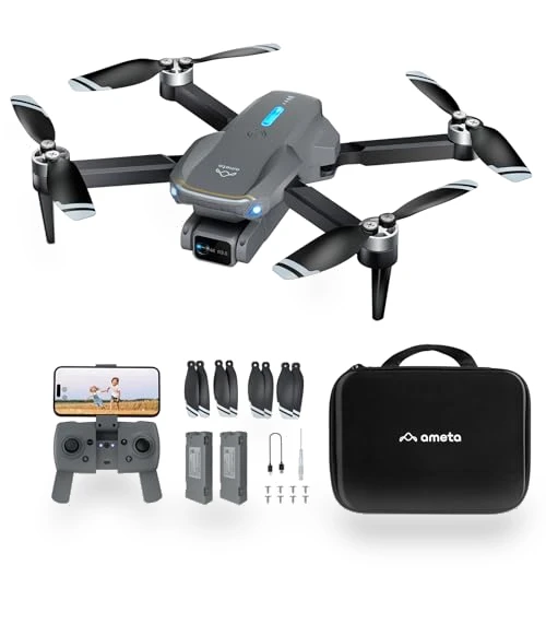 4K UHD FPV Foldable RC Drone with Camera — Drones, Ameta