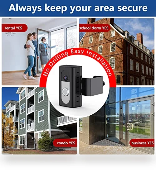 Anti-Theft Video Doorbell Mount for Ring/Blink Doorbells — Kits, KIMILAR