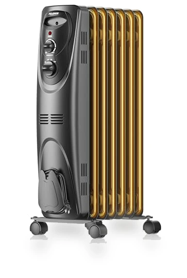 Basic Electric Oil Filled Radiator Space Heater — Portable Heating Solutions, PELONIS