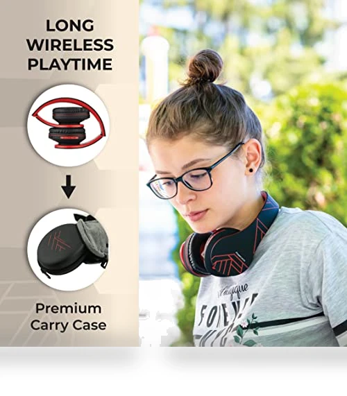 Bluetooth Over-Ear Headphones — In-Ear Headphones, PowerLocus