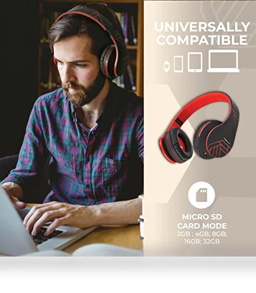Bluetooth Over-Ear Headphones — In-Ear Headphones, PowerLocus
