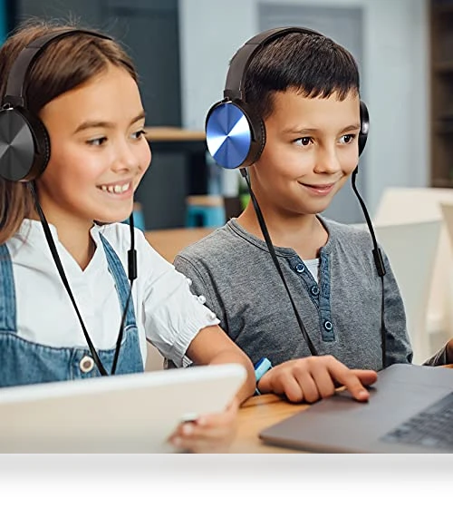 Classroom Headphones With Microphone Bulk Pack — In-Ear Headphones, Sonitum
