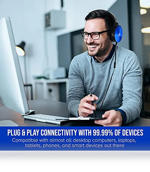 Classroom Headphones With Microphone Bulk Pack — In-Ear Headphones, Sonitum