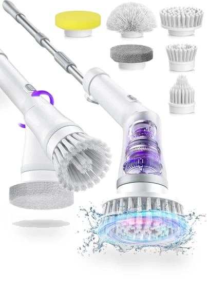 Electric Spin Scrubber — Brushes, NBONEBS
