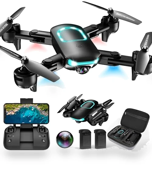 Foldable Drone with 1080P Camera for Beginners — Drones, REDRIE