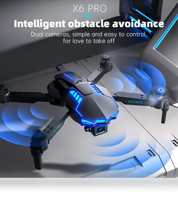 Foldable FPV Drone with 1080P Camera — Drones, HONIVON