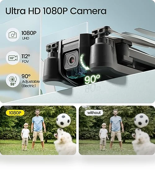 Foldable FPV Drone with 1080P WiFi Camera — Drones & UAV Technology, Holy Stone