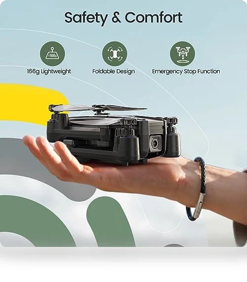 Foldable FPV Drone with 1080P WiFi Camera — Drones & UAV Technology, Holy Stone