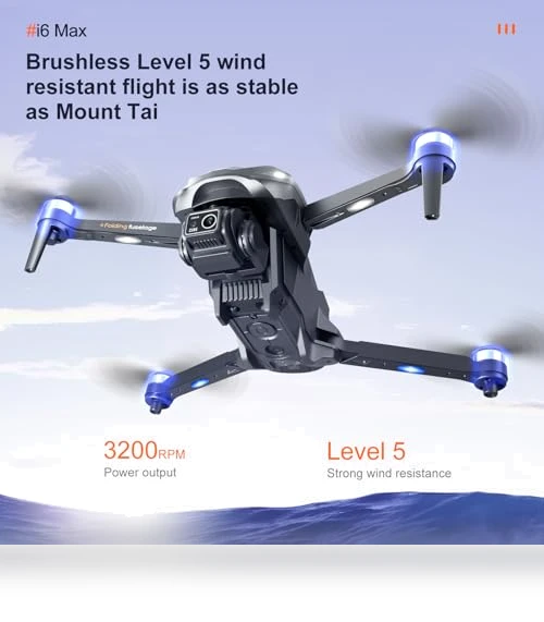 FPV Camera Drone with 1080P HD, Night Vision, Obstacle Avoidance — Drones, OKYUK