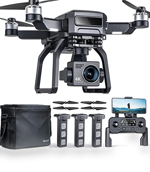 GPS Drones with Camera 4K, 3-Axis Gimbal, 75Mins Flight Time — Drones, Bwine