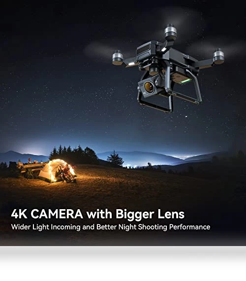 GPS Drones with Camera 4K, 3-Axis Gimbal, 75Mins Flight Time — Drones, Bwine