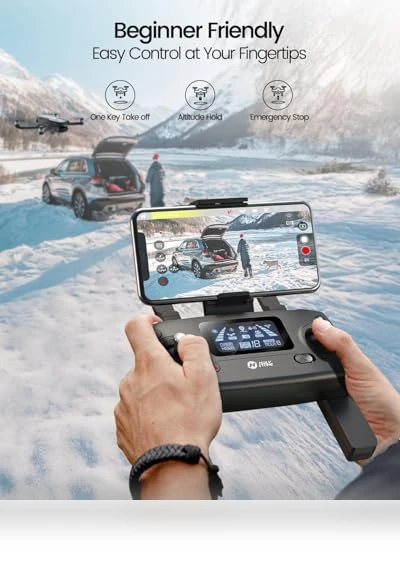 GPS Drones with Camera for Adults 4K, 2-Axis Gimbal, Smart Return Home — Drones, Holy Stone