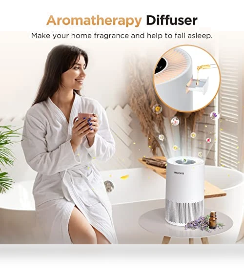 H13 True HEPA Air Purifier for Large Rooms up to 1200ft² — Air Moisturizers, Mooka