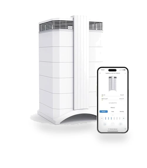 HealthPro Plus XE Air Purifier - Smart HyperHEPA Filtration for Large Rooms — Activated Carbon Air Purifiers, IQAir