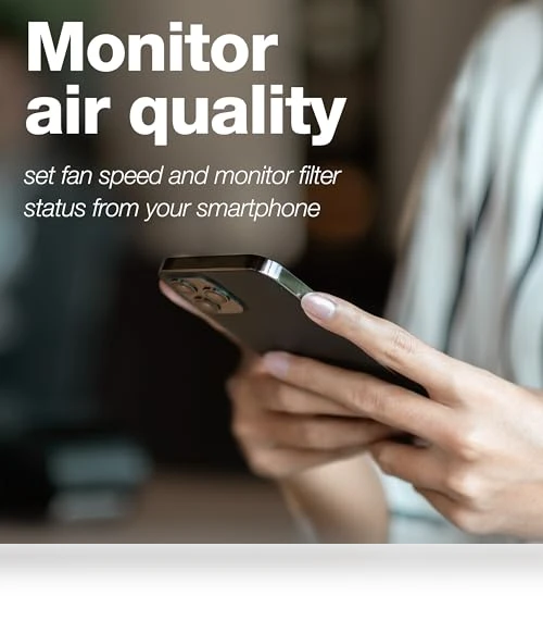 HealthPro Plus XE Air Purifier - Smart HyperHEPA Filtration for Large Rooms — Activated Carbon Air Purifiers, IQAir