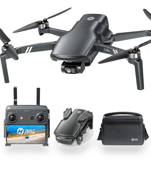 Lightweight GPS Drones with Camera 4K, 3 Axis Brushless Gimbal, Visual Tracking — Drones, Holy Stone