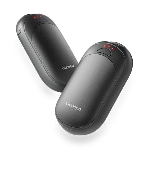 Magnetic Hand Warmers Rechargeable 2 Pack, Fast Heating, 3-Settings, Portable Heater — Portable Heating Solutions, OCOOPA