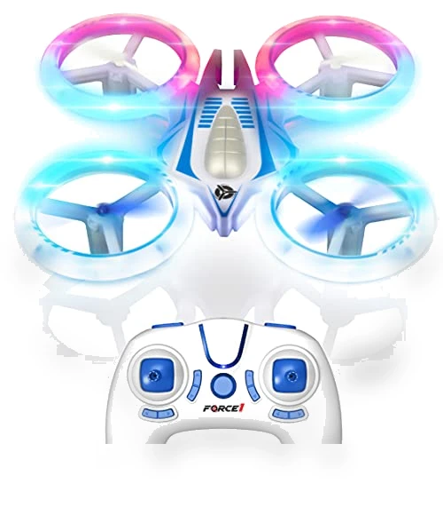 Mini Drone for Kids with LED Remote Control — Flying Toys, Force1