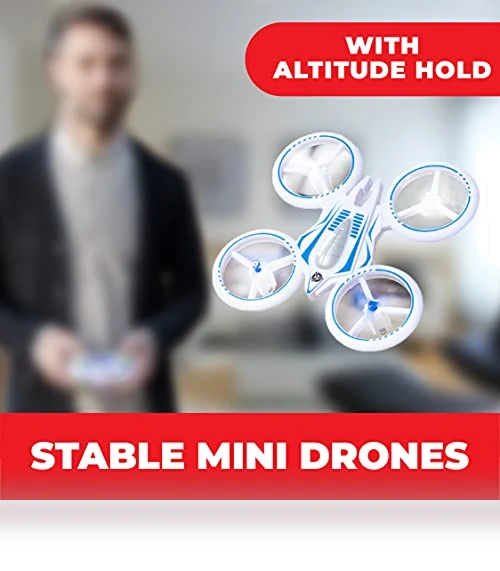 Mini Drone for Kids with LED Remote Control — Flying Toys, Force1