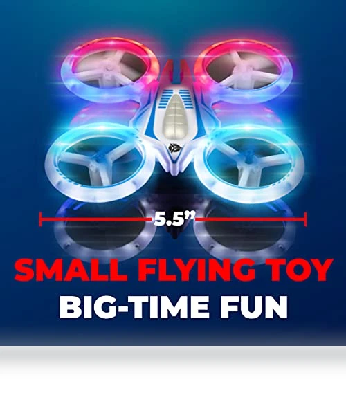 Mini Drone for Kids with LED Remote Control — Flying Toys, Force1