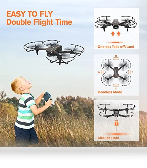 Mini Drone with Camera for Kids, Remote Control Helicopter Toy — Drones, AVIALOGIC