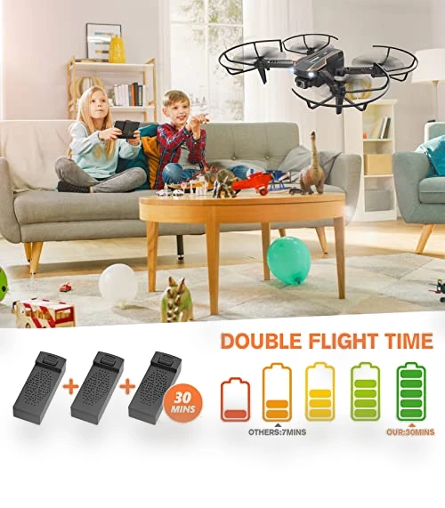 Mini Drone with Camera for Kids, Remote Control Helicopter Toy — Drones, AVIALOGIC