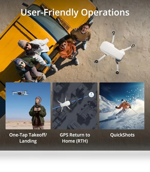 Mini GPS Drone with 4K UHD Camera, 3-Axis Gimbal, 10KM FPV Transmission — Drones, SPECTA