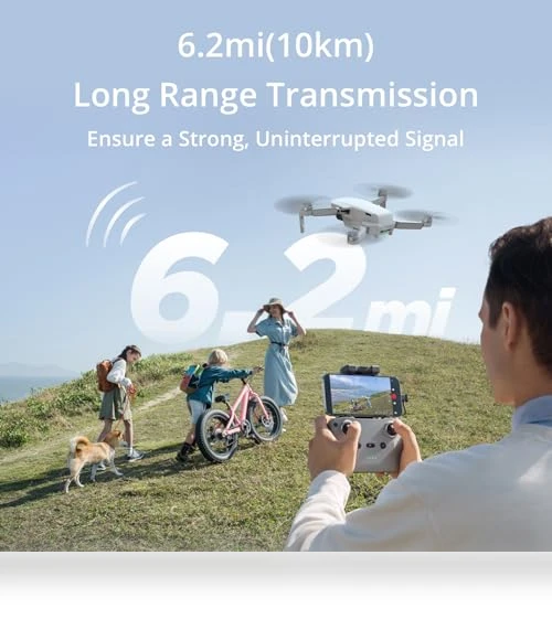 Mini GPS Drone with 4K UHD Camera, 3-Axis Gimbal, 10KM FPV Transmission — Drones, SPECTA