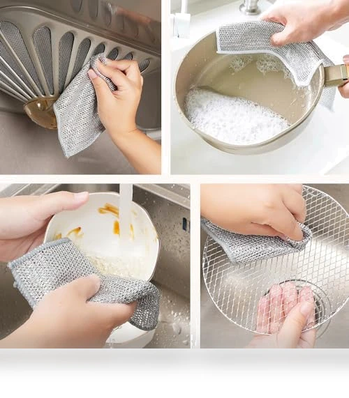 Multipurpose Wire Dishwashing Rags — Sponges, Cecurpo