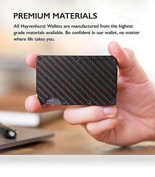 Slim RFID Blocking Wallet with Money Clip — Wallets, Hayvenhurst