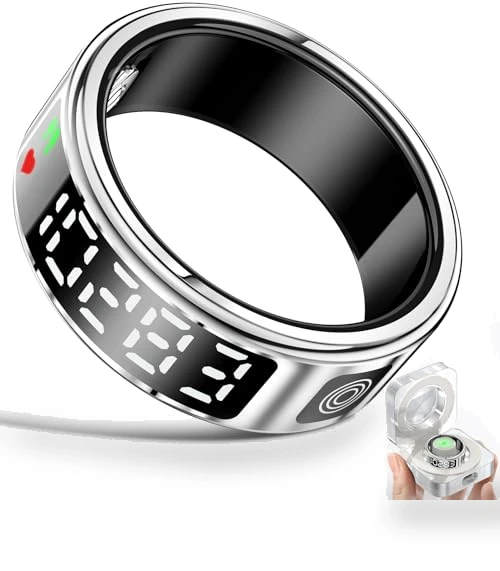 Smart Health Ring with LED Display — Smart Rings, Gwenland