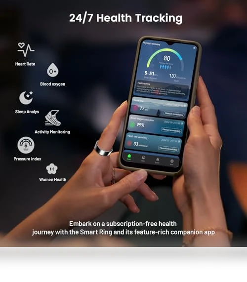 Smart Health Tracker Ring — Smart Rings, Mirlray