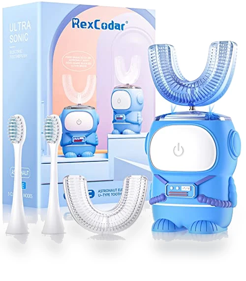 Ultrasonic Kid's U-Shaped Electric Toothbrush — Kids' Electric Toothbrushes, RexCodar