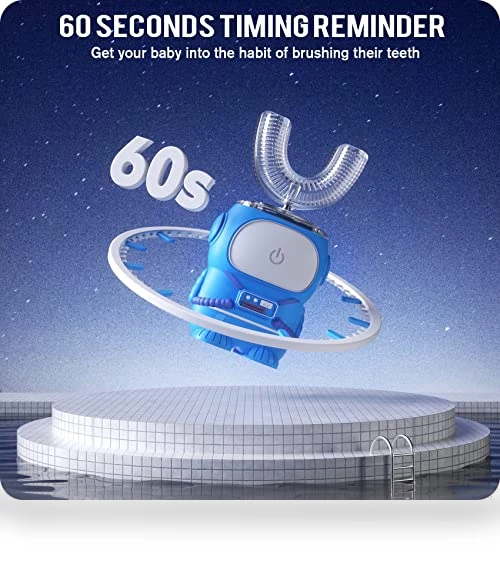 Ultrasonic Kid's U-Shaped Electric Toothbrush — Kids' Electric Toothbrushes, RexCodar