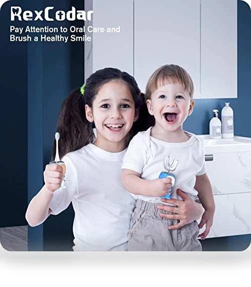 Ultrasonic Kid's U-Shaped Electric Toothbrush — Kids' Electric Toothbrushes, RexCodar