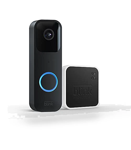 Video Doorbell with Sync Module 2, Two-year battery life, HD video — Smart Home Security, Blink