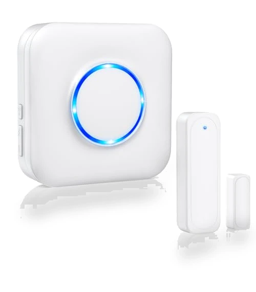 Wireless Door Open Contact Sensor Alarm Chime with 600 FT Range — Chimes, Satisure