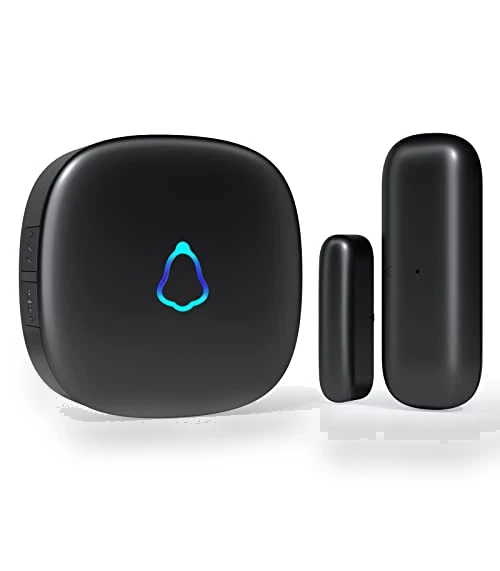 Wireless Door Open Contact Sensor Alarm with 500 FT Range — Smart Home Security, METAK