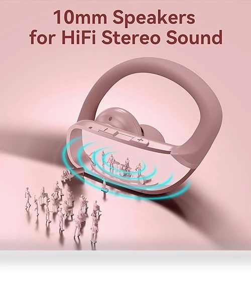Wireless Earbuds with LED Display — In-Ear Headphones, BMANI