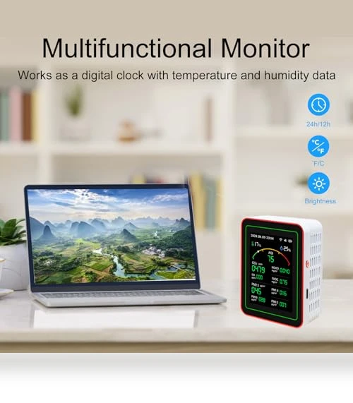 15-in-1 Smart Air Quality Tester — Air Quality Monitors